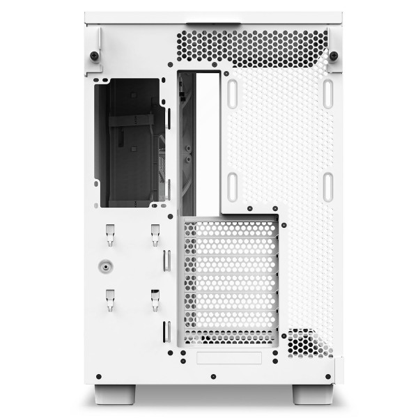 NZXT H6 Flow RGB White Boitiers PC NZXT, Ultra Pc Gamer Maroc