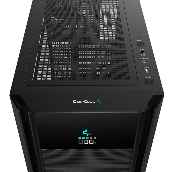DeepCool CH510 Mesh Digital (Noir) Boitiers PC DeepCool, Ultra Pc Gamer Maroc