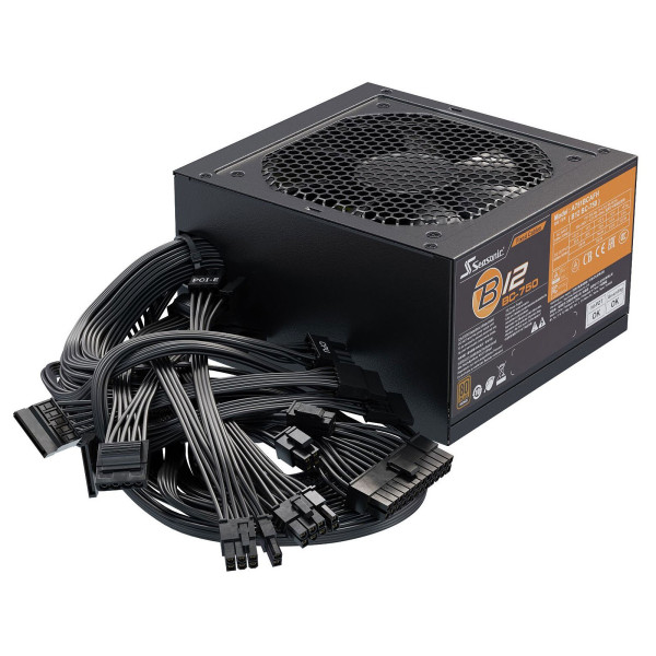 Seasonic B12 80 Plus Bronze 750W Alimentations PC Seasonic, Ultra Pc Gamer Maroc