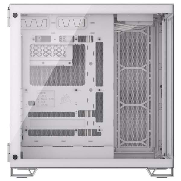 Corsair 6500X Blanc Boitiers PC Corsair, Ultra Pc Gamer Maroc