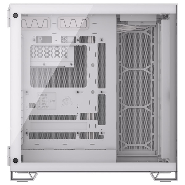 Corsair 6500D AirFlow Blanc Boitiers PC Corsair, Ultra Pc Gamer Maroc