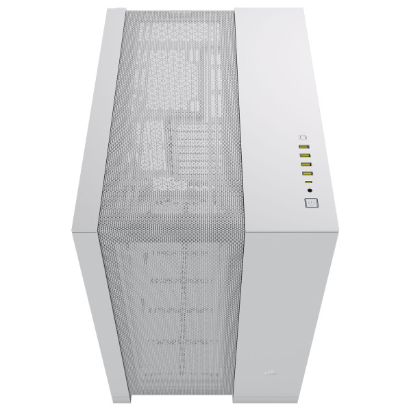 Corsair 6500D AirFlow Blanc Boitiers PC Corsair, Ultra Pc Gamer Maroc