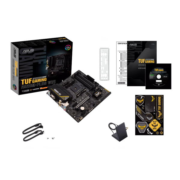 ASUS TUF GAMING A520M-PLUS WIFI Cartes mères ASUS, Ultra Pc Gamer Maroc