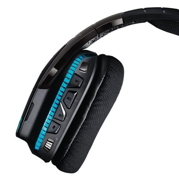 Logitech G933 Artemis Spectrum RGB Wireless 7.1 Surround Gaming Headset (Noir) Casques Logitech, Ultra Pc Gamer Maroc