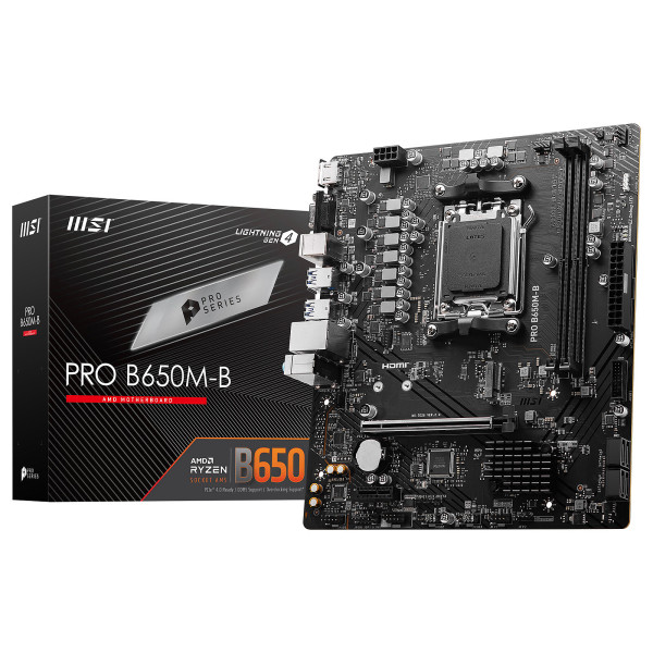 MSI PRO B650M-B Cartes mères MSI, Ultra Pc Gamer Maroc