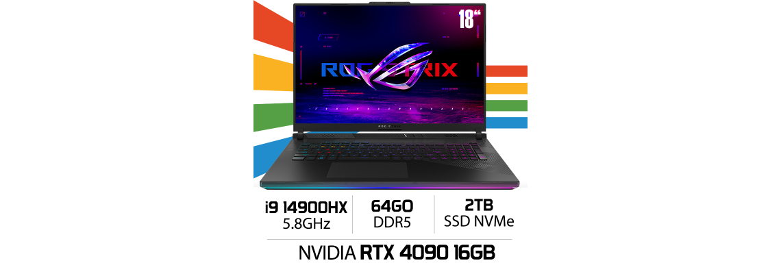 ASUS ROG STRIX SCAR 18 ( 2024 ) i9...