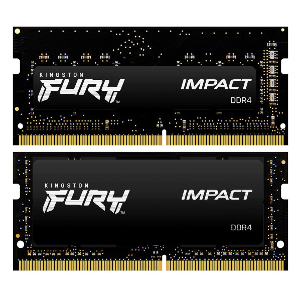 Kingston FURY Impact SO-DIMM 32 Go (2 x 16 Go) DDR4 3200 MHz CL20 Mémoire vive PC portable Kingston, Ultra Pc Gamer Maroc