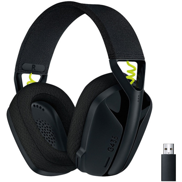 Logitech G G435 (Noir) Casques Logitech, Ultra Pc Gamer Maroc