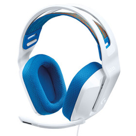 Logitech G G335 (Blanc) Casques Logitech, Ultra Pc Gamer Maroc