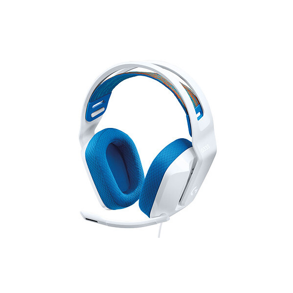 Logitech G G335 (Blanc) Casques Logitech, Ultra Pc Gamer Maroc