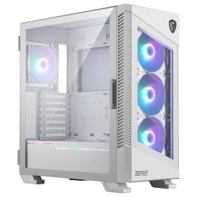 MSI MPG VELOX 100R (White) Boitiers PC MSI, Ultra Pc Gamer Maroc