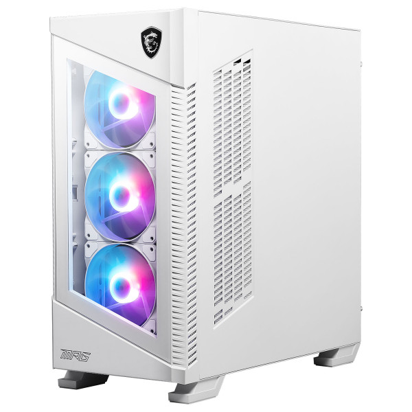 MSI MPG VELOX 100R (White) Boitiers PC MSI, Ultra Pc Gamer Maroc