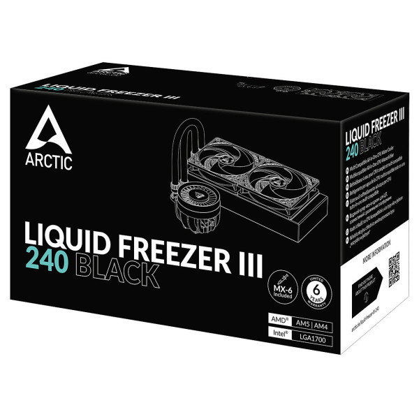 Arctic Liquid Freezer III 240 Black Kits Watercooling Arctic, Ultra Pc Gamer Maroc