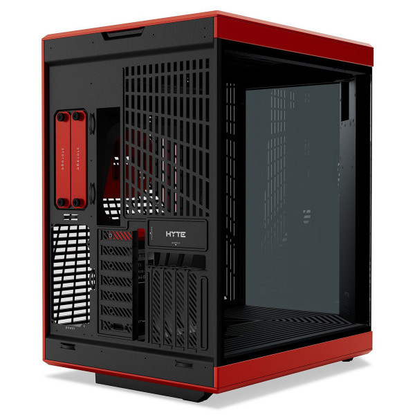 Hyte Y70 Touch Infinite (Noir/Rouge) Boitiers PC HYTE, Ultra Pc Gamer Maroc