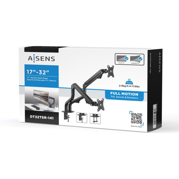 Aisens DT32TSR-141 Bras & Pied Aisens, Ultra Pc Gamer Maroc