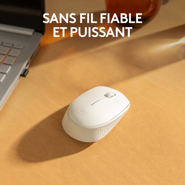 Logitech M171 Wireless Mouse (White) Souris Logitech, Ultra Pc Gamer Maroc