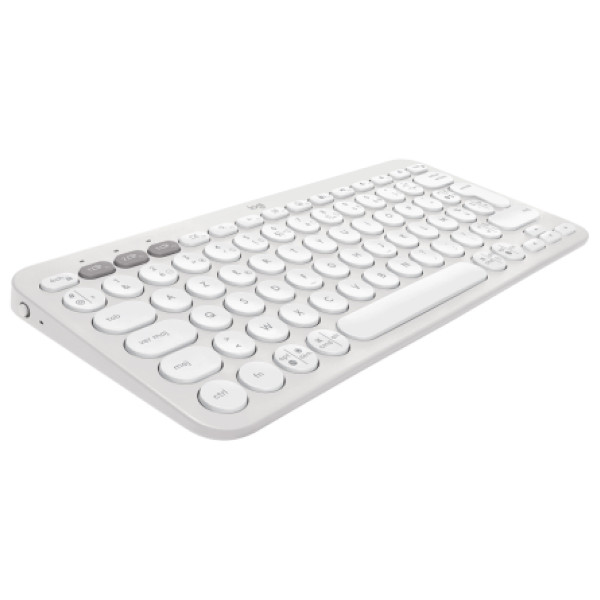 Logitech Pebble Keys 2 K380s (White) Claviers Logitech, Ultra Pc Gamer Maroc