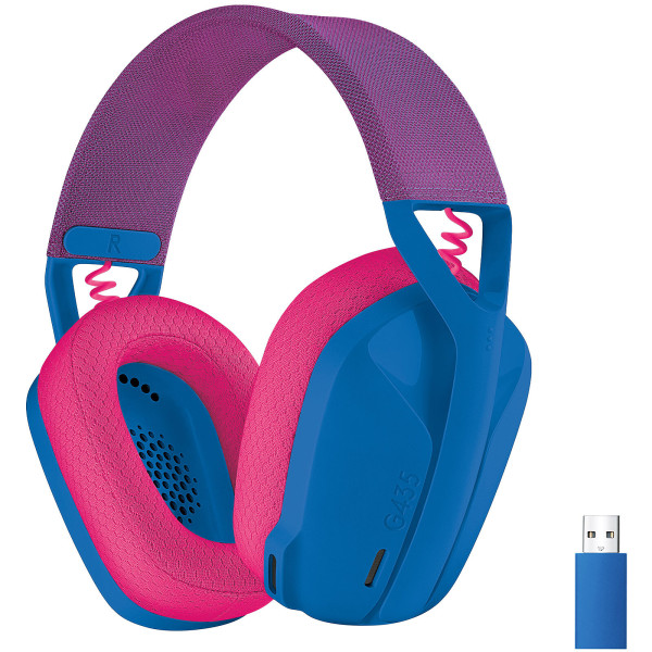 Logitech G G435 (Blue) Casques Logitech, Ultra Pc Gamer Maroc