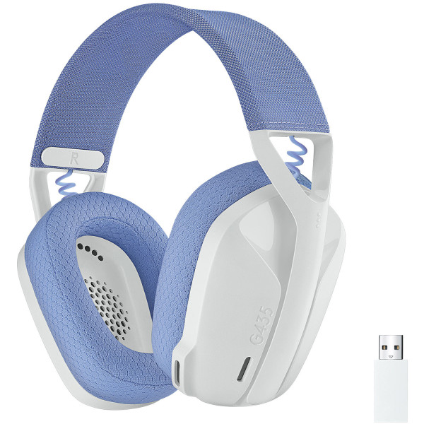 Logitech G G435 (White) Casques Logitech, Ultra Pc Gamer Maroc