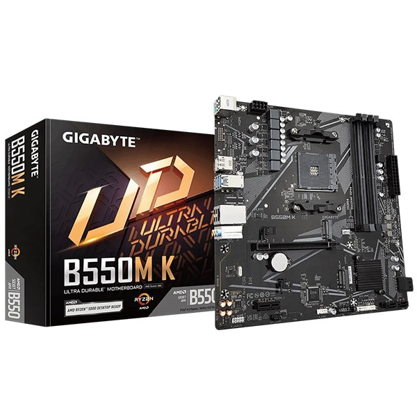 GIGABYTE B550M K Cartes mères Gigabyte, Ultra Pc Gamer Maroc