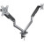 Tooq DB4132TNR-G Dual 17-32" Bras & Pied TooQ, Ultra Pc Gamer Maroc