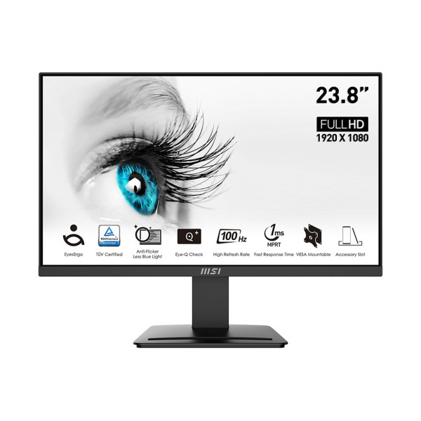 MSI PRO MP2412 23.8" 100Hz Moniteurs MSI, Ultra Pc Gamer Maroc
