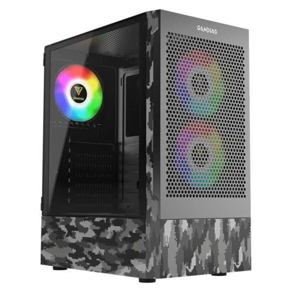 Gamdias Talos E3 Mesh Camouflage Edition Boitiers PC Gamdias, Ultra Pc Gamer Maroc