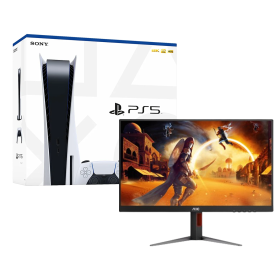 Sony PlayStation 5 Slim + AOC Q27G4 27″ 180 Hz Accueil UltraPC, Ultra Pc Gamer Maroc