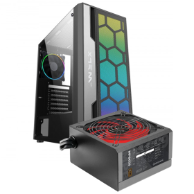 XTRMLAB Spider + Mars Gaming MPB650 80 PLUS Bronze 650W Accueil UltraPC, Ultra Pc Gamer Maroc