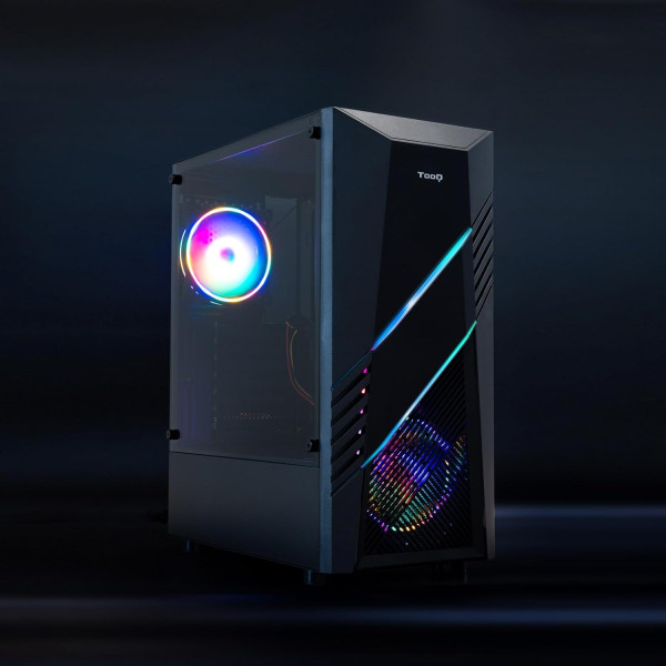 TooQ TQGCC102-B BIOHAZARD Black Boitiers PC TooQ, Ultra Pc Gamer Maroc