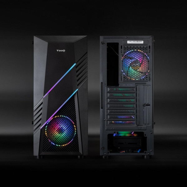 TooQ TQGCC102-B BIOHAZARD Black Boitiers PC TooQ, Ultra Pc Gamer Maroc