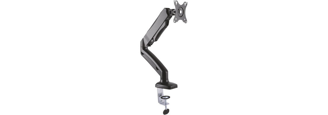 AISENS DT27TSR-065 tafelhouder, draaibaar en draadloos, voor 2 monitoren 6 kg (3 stuks, 2 armen) van 17-27, zwart AISENS DT27TSR-065 tafelhouder, draaibaar en draadloos, voor 2 monitoren 6 kg (3 stuks, 2 armen) van 17-27, zwart