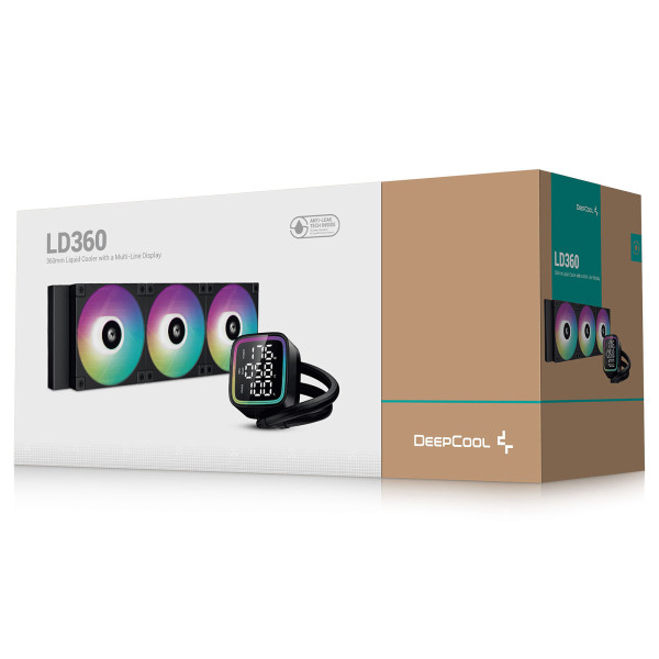 DeepCool LD360 Black Kits Watercooling DeepCool, Ultra Pc Gamer Maroc