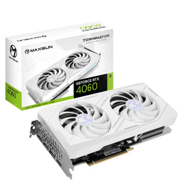 MAXSUN GeForce RTX 4060 Terminator W 8GB GDDR6 Cartes graphiques MAXSUN, Ultra Pc Gamer Maroc