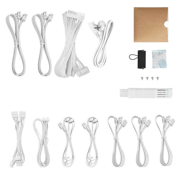 DeepCool PX1000-G (White) Alimentations PC DeepCool, Ultra Pc Gamer Maroc