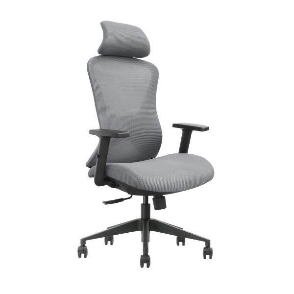 SKILLCHAIRS GK2-BH-12 (Gray) Chaise ergonomique SKILLCHAIRS, Ultra Pc Gamer Maroc