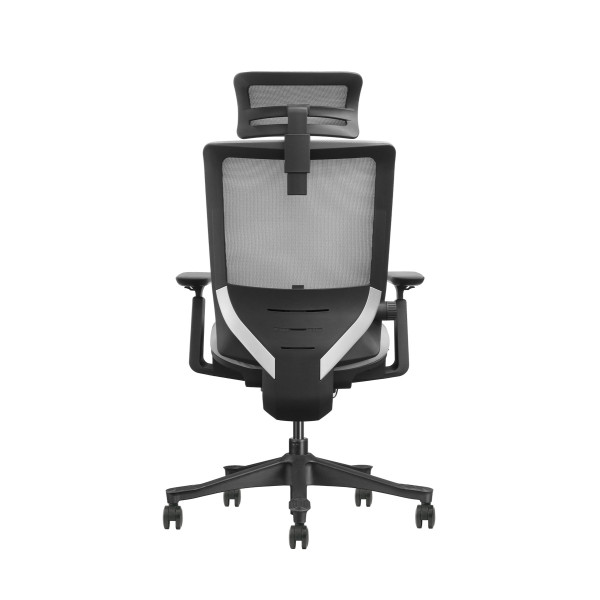 SKILLCHAIRS SM6F-BH (Gray) Chaise ergonomique SKILLCHAIRS, Ultra Pc Gamer Maroc