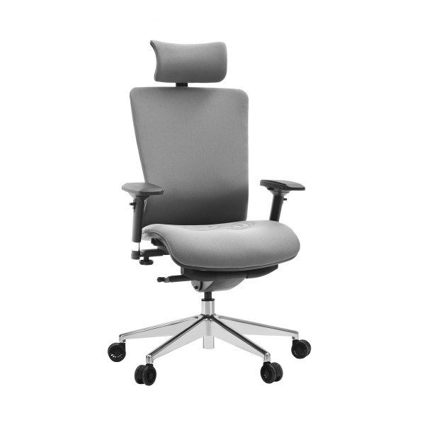 SKILLCHAIRS T-086A-F (Gray) Chaise ergonomique SKILLCHAIRS, Ultra Pc Gamer Maroc
