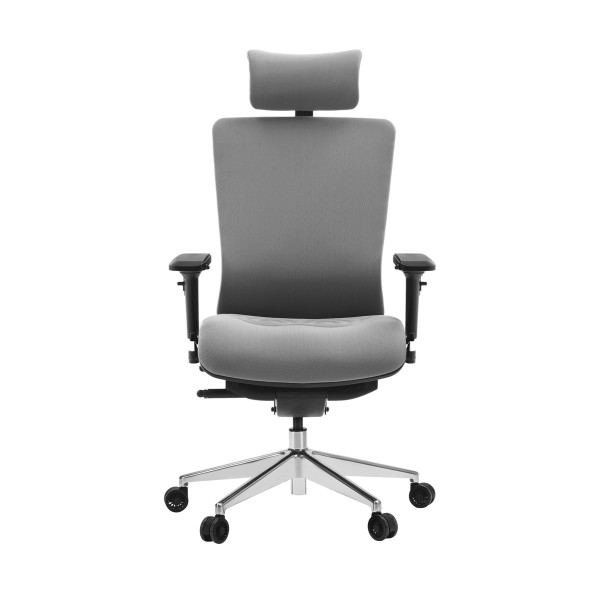 SKILLCHAIRS T-086A-F (Gray) Chaise ergonomique SKILLCHAIRS, Ultra Pc Gamer Maroc
