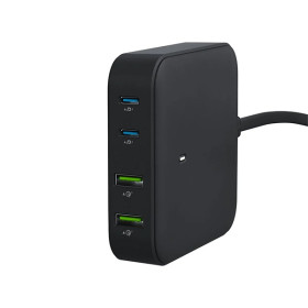 Goui GAN Chargeur de bureau 100W USB-C PD Rapide Chargeur Goui, Ultra Pc Gamer Maroc