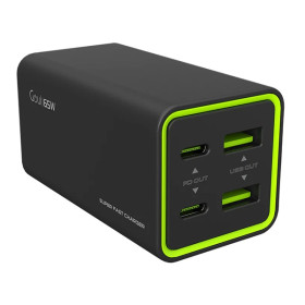 Goui Tank Chargeur de Bureau Super Rapide 4 Ports 65W Chargeur Goui, Ultra Pc Gamer Maroc