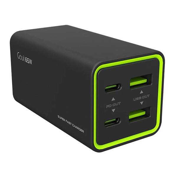 Goui Tank Chargeur de Bureau Super Rapide 4 Ports 65W Chargeur Goui, Ultra Pc Gamer Maroc