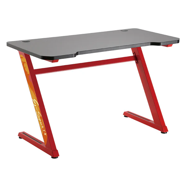 Z DESK BLACK/RED ZBR120 Bureau gamer SKILLCHAIRS, Ultra Pc Gamer Maroc