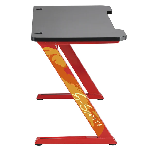 Z DESK BLACK/RED ZBR120 Bureau gamer SKILLCHAIRS, Ultra Pc Gamer Maroc