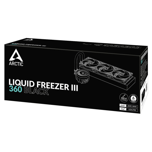 Arctic Liquid Freezer III 360 Black Kits Watercooling Arctic, Ultra Pc Gamer Maroc