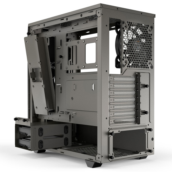 be quiet! Pure Base 500 Window Metallic Gray Boitiers PC be quiet!, Ultra Pc Gamer Maroc
