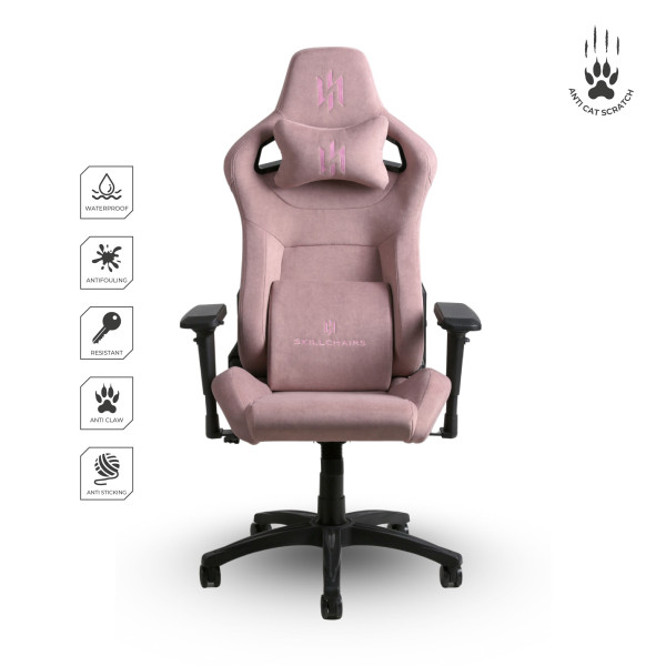 SKILLCHAIRS SC5 VILEN PINK Chaise gamer SKILLCHAIRS, Ultra Pc Gamer Maroc