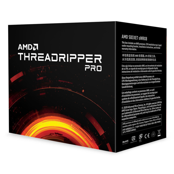 AMD Ryzen Threadripper PRO 5975WX (4.5 GHz Max.) Socket sWRX8 AMD, Ultra Pc Gamer Maroc