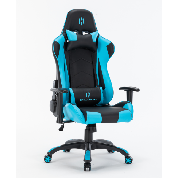 SKILLCHAIRS Demon (Blue) Chaise gamer SKILLCHAIRS, Ultra Pc Gamer Maroc