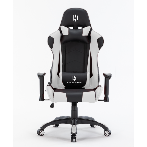 SKILLCHAIRS Demon (White) Chaise gamer SKILLCHAIRS, Ultra Pc Gamer Maroc